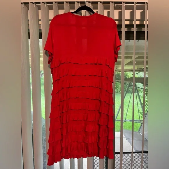 Colleen Lopez Empire Dress with Ruffle Tiers - Picture 5 of 9